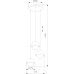 Подвесной светильник Bono 10206 Bono TK Lighting