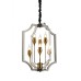 Подвесной светильник Modesco LDP 8014-3+3 BK+AK Lumina Deco