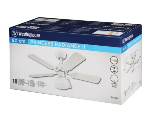 Потолочная люстра Princess Radiance II White 78704WES Westinghouse