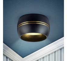 Точечный светильник OL13 GX53 BK/GD OL13 GX53 BK/GD ЭРА
