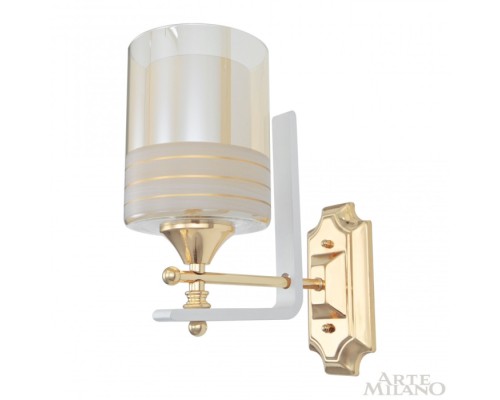 Бра Florentia-6087 306087/1W Wh/Gd Arte Milano