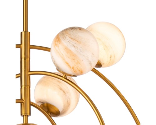 Подвесная люстра Planet KG1122P-13 brass DeLight Collection