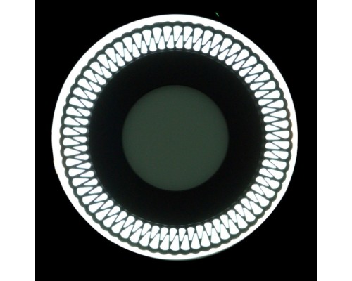 Точечный светильник  63903-9.0-001RD LED3+3W BK Reluce