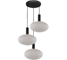 Подвесной светильник Floril LDP 1216-3 WT+BK Lumina Deco
