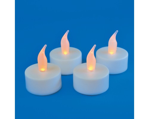 Декоративная свеча  ULD-F070 WARM WHITE TEACANDLE SET4 Uniel