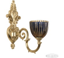 Бра Verona 7203B15/1/210 G P1 U Amber-Blue/H-1K Bohemia