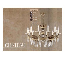 Подвесная люстра 327A 327A/12 CJ BLACK Riperlamp