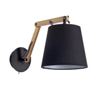 Бра Pinocchio A5700AP-1BK Arte Lamp
