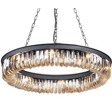 Подвесная люстра Crystal Black KR0295P-8 black DeLight Collection