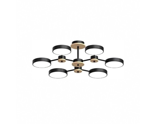 Потолочная люстра LED4U L3216-730 BK LED4U