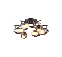 Потолочная люстра  75037-6C CHROME, GRAY Natali Kovaltseva