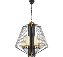 Подвесная люстра Canti LDP 1244-5 BK+MD Lumina Deco
