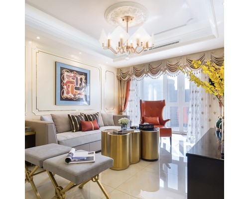 Потолочная люстра Sorrento-6309 376309/8/500 GD Arte Milano