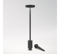 Грунтовый светильник Verano 35185/S черный Elektrostandard