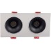 Точечный светильник  AM480-2 BK+WH 15,4W AM Group