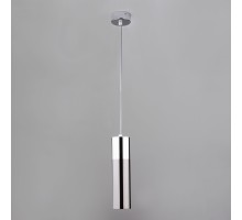 Подвесной светильник Double Topper 50135/1 LED хром/черный жемчуг Eurosvet