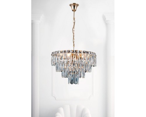 Подвесная люстра Kristin LH0066/8H-FGD-CL Lumien Hall