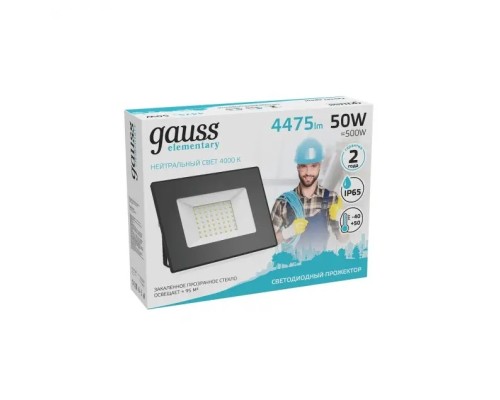 Прожектор уличный Elementary 613100250 Gauss