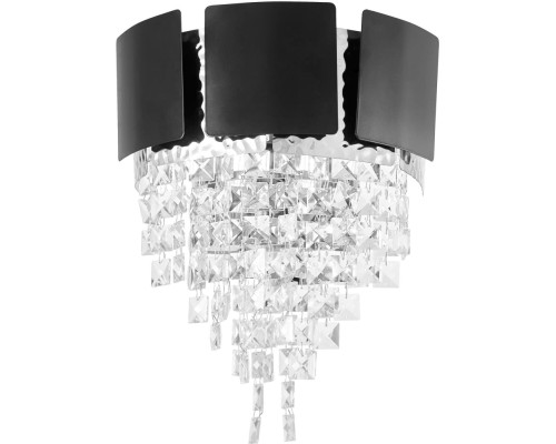 Бра Molina LDW 7045-2 BK+CHR Lumina Deco