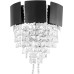 Бра Molina LDW 7045-2 BK+CHR Lumina Deco