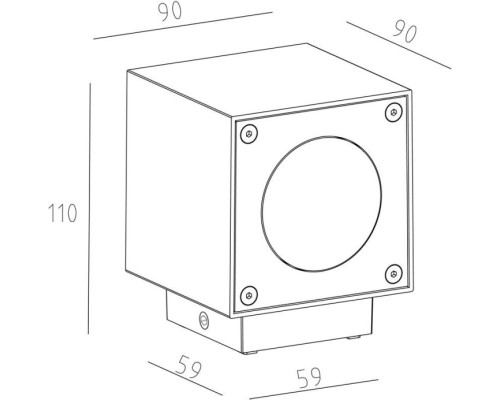 Архитектурная подсветка Cubodo 730380 Deko-Light