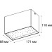 Точечный светильник DL 3029 DL 3029 white 3000K Italline