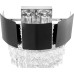 Бра Molina LDW 7045-2 BK+CHR Lumina Deco