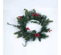 Световая фигура  ULD-T4040-020/SNA/3AA WARM WHITE IP20 WREATH Uniel
