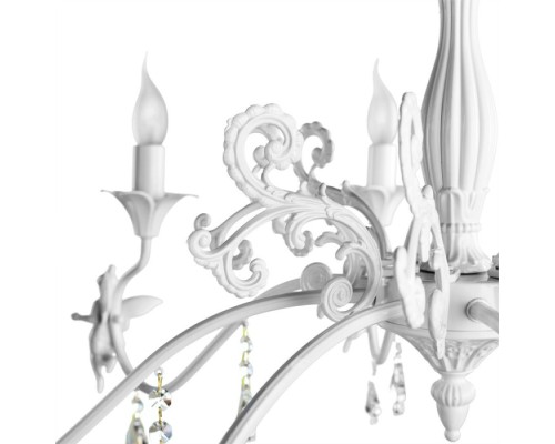 Подвесная люстра Angelina A5349LM-8WH Arte Lamp