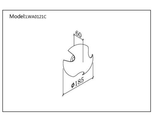 Светильник настенный JY BRAND LWA0121C-WH-WW DesignLed