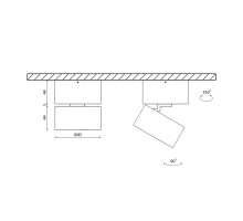 Светильник DesignLed WL T003112-MZ-12-BL-WW DesignLed