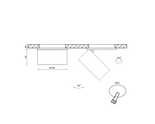 Светильник DesignLed MJ-1002 RT-MJ-1002-W-13-WW DesignLed Светильник DesignLed MJ-1002 RT-MJ-1002-W-13-WW DesignLed