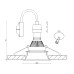 Светильник DesignLed DL-MJ-1004 DL-MJ-1004G-W DesignLed
