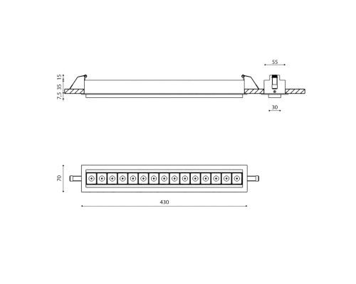Светильник DL-UM9 DL-9398-15-WW DesignLed Светильник DL-UM9 DL-9398-15-WW DesignLed