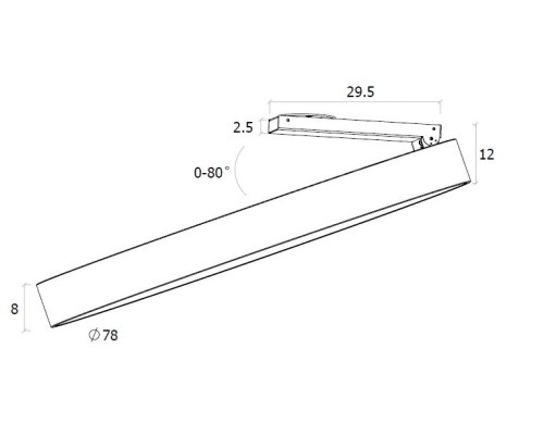 Светильник UF UF051-47 UF051-47-WH-NW DesignLed