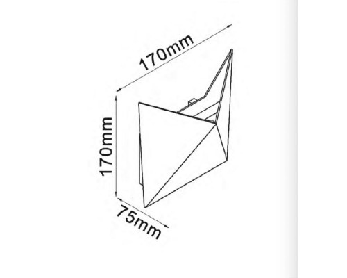 Светильник настенный GW TANGO GW-A816-7-BL-NW DesignLed Светильник настенный GW TANGO GW-A816-7-BL-NW DesignLed