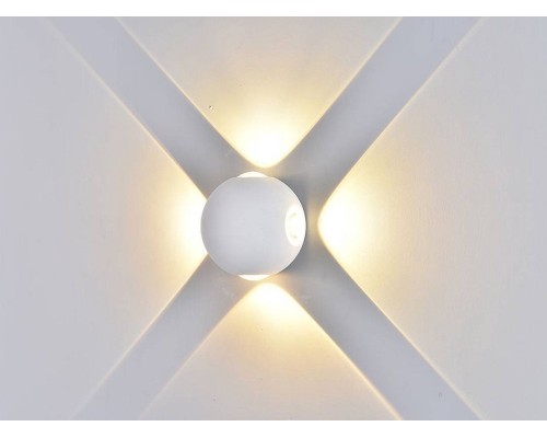 Светильник настенный GW SFERA-DBL GW-A161-4-4-WH-WW DesignLed Светильник настенный GW SFERA-DBL GW-A161-4-4-WH-WW DesignLed