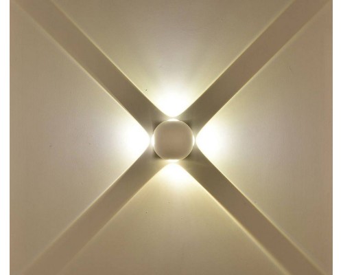 Светильник настенный GW SFERA-DBL GW-A161-4-4-WH-WW DesignLed Светильник настенный GW SFERA-DBL GW-A161-4-4-WH-WW DesignLed
