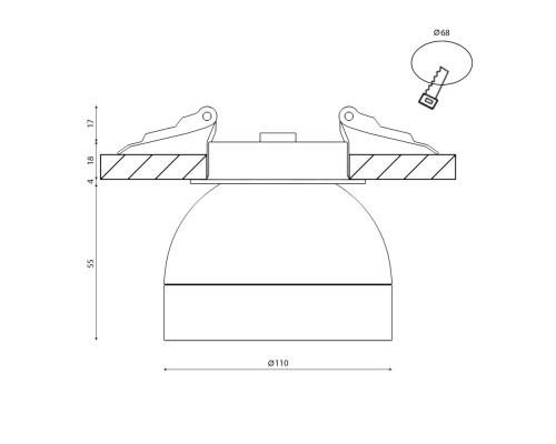 Светильник FA FA-CARTER-192419EA-BW-WW DesignLed