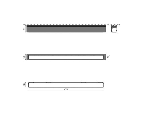 Светильник для низковольтного трека SY SY-601212-BL-24-NW DesignLed Светильник для низковольтного трека SY SY-601212-BL-24-NW DesignLed