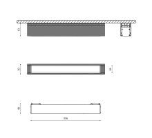 Светильник для низковольтного трека SY SY-601211-BL-12-NW DesignLed