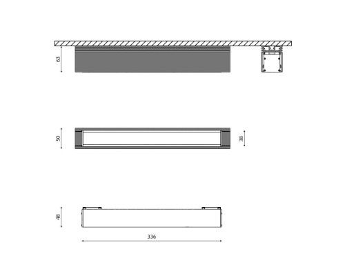 Светильник для низковольтного трека SY SY-601211-BL-12-NW DesignLed