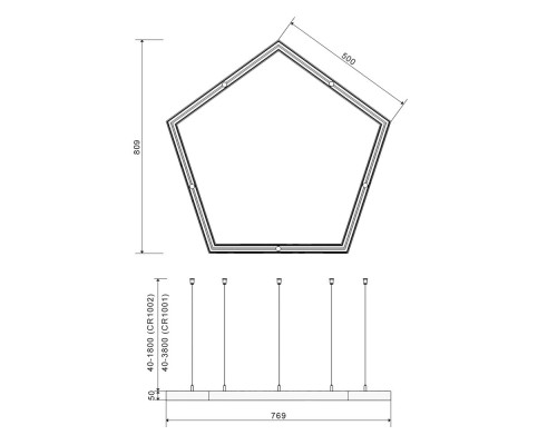 Светильник PEN-TYPE PEN-Type-5050-05-65-NW DesignLed Светильник PEN-TYPE PEN-Type-5050-05-65-NW DesignLed