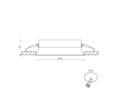 Светильник WL-BQ BQ009120-BL-WW DesignLed