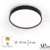 Потолочный светильник Toscana 3315.XM302-1-267/12W/4K Black APL LED