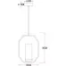 Подвесной светильник Celaeno A7004SP-1BK Arte Lamp