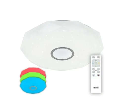 Потолочный светильник Диамант CL71380RGB Citilux Потолочный светильник Диамант CL71380RGB Citilux