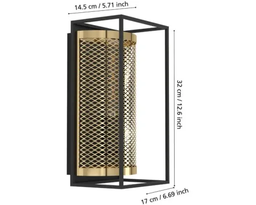 Настенный светильник Nohales 43789 Eglo Настенный светильник Nohales 43789 Eglo