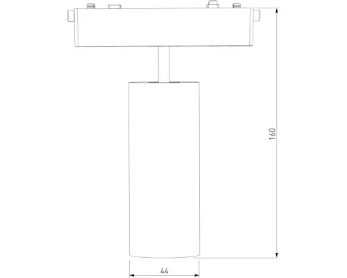 Трековый светильник Flat Magnetic 85095/01 Elektrostandard Трековый светильник Flat Magnetic 85095/01 Elektrostandard