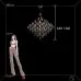 Подвесная люстра Mira 10259/1200 Gold Asfour Loft It